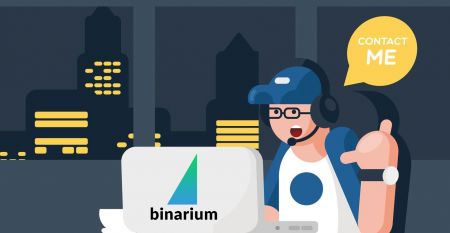 Како да контактирате со поддршката на Binarium