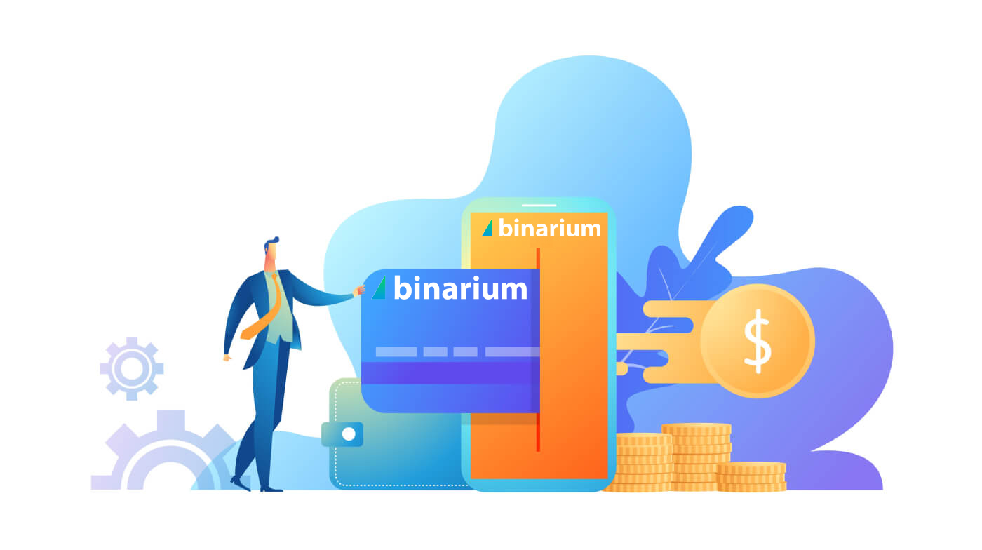 Comment se connecter et retirer de l'argent de Binarium