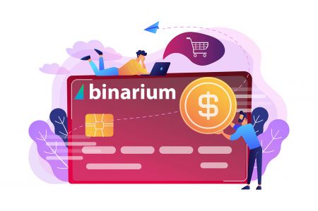 Како да депонирате пари во Binarium