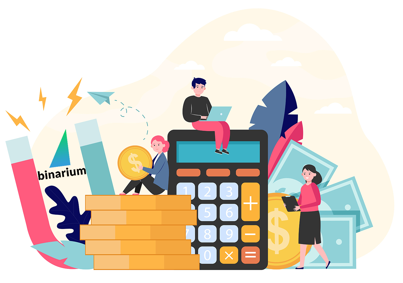 Maitiro ekupinda uye kuisa mari pane binarium Maitiro ekupinda uye kuisa mari pane binarium