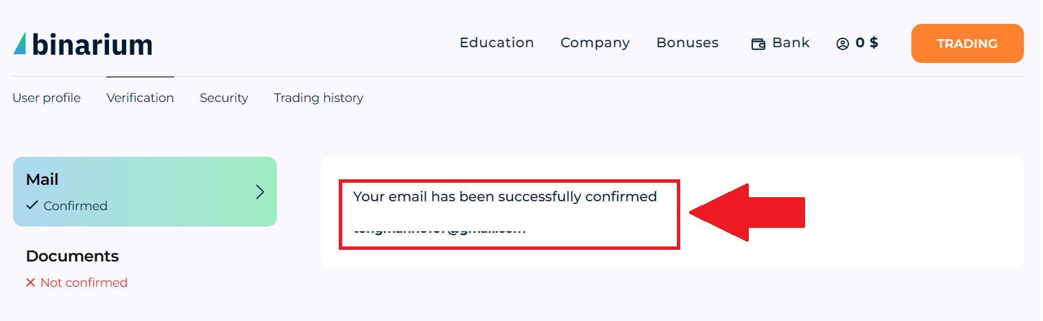 תהליך אימות חשבון Binarium 2026: כיצד להשלים KYC בקלות
