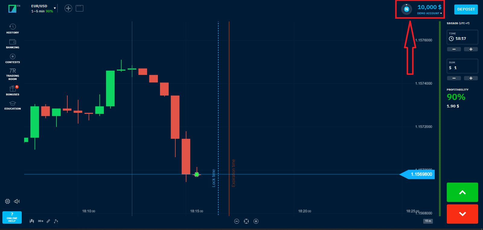 Чӣ тавр эҷод кардани ҳисоб ва сабти ном дар Binarium
