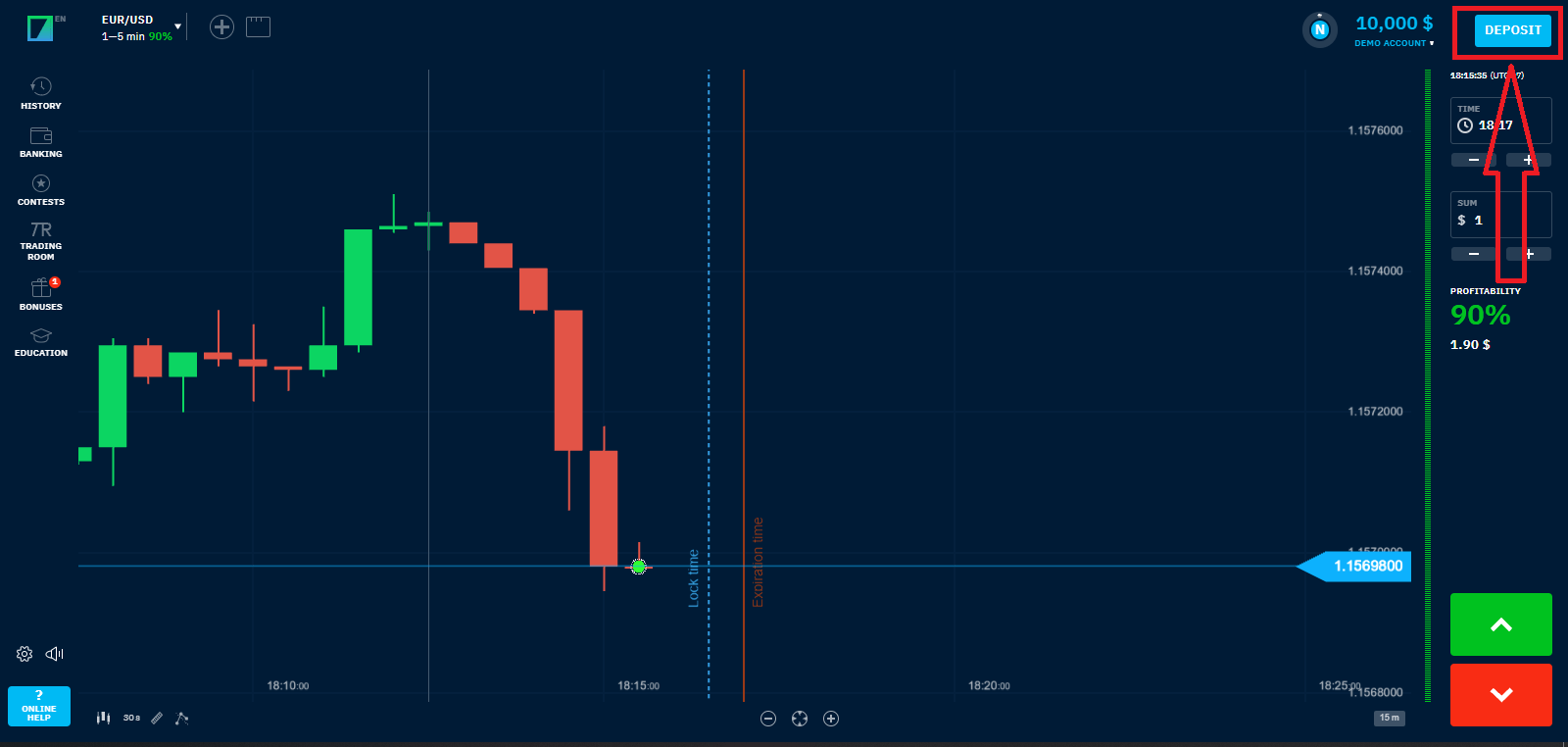 Чӣ тавр эҷод кардани ҳисоб ва сабти ном дар Binarium