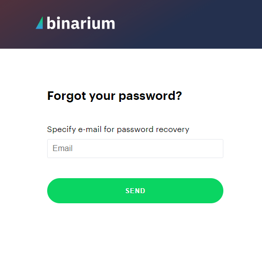 Nädip ýazylmaly we Binarium hasaby açyň Nädip ýazylmaly we Binarium hasaby açyň